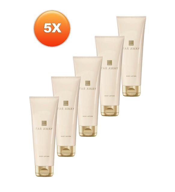 Avon Far Away Vücut Losyonu 125 ml. Beşli Set
