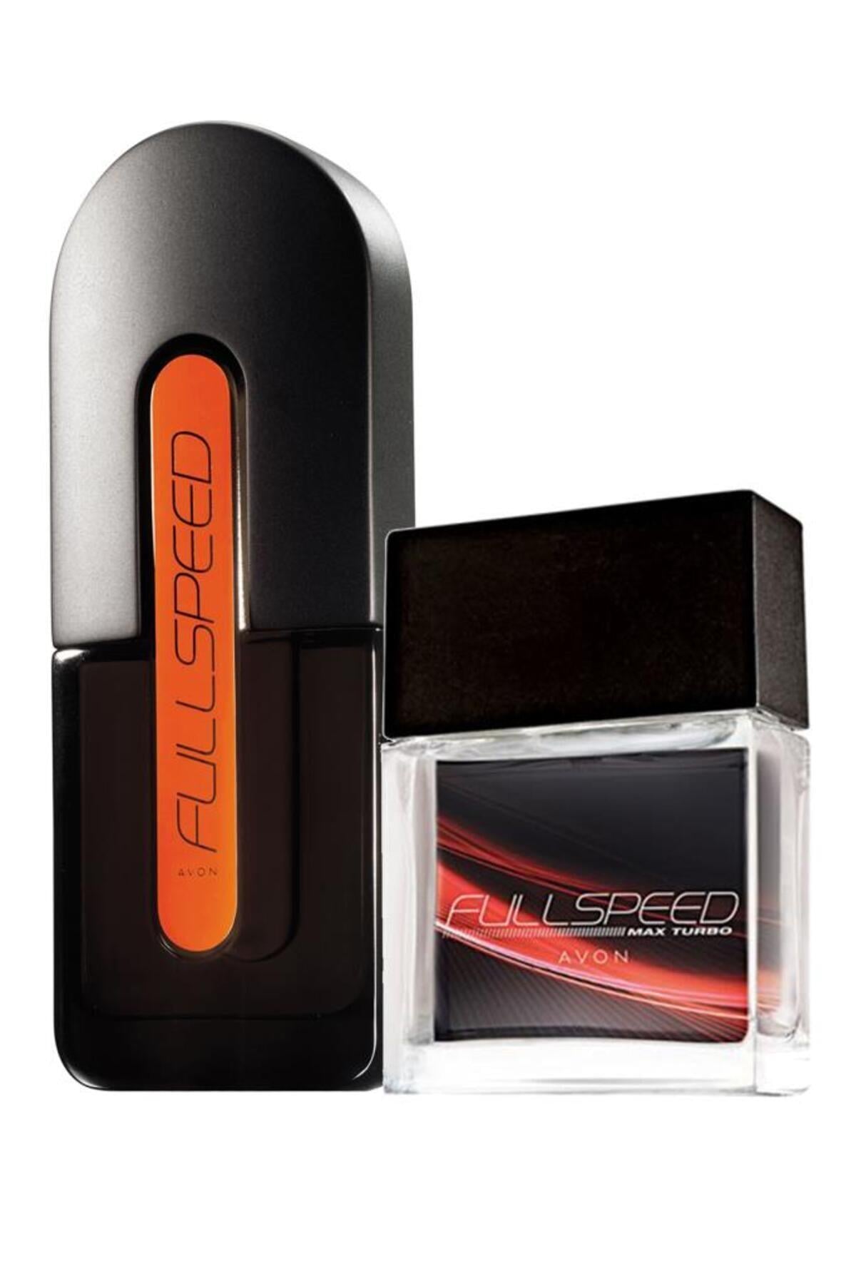 Avon Full Speed Erkek Parfüm 75 ml ve Full Speed Turbo Max Erkek Parfüm 30 ml. İkili Set