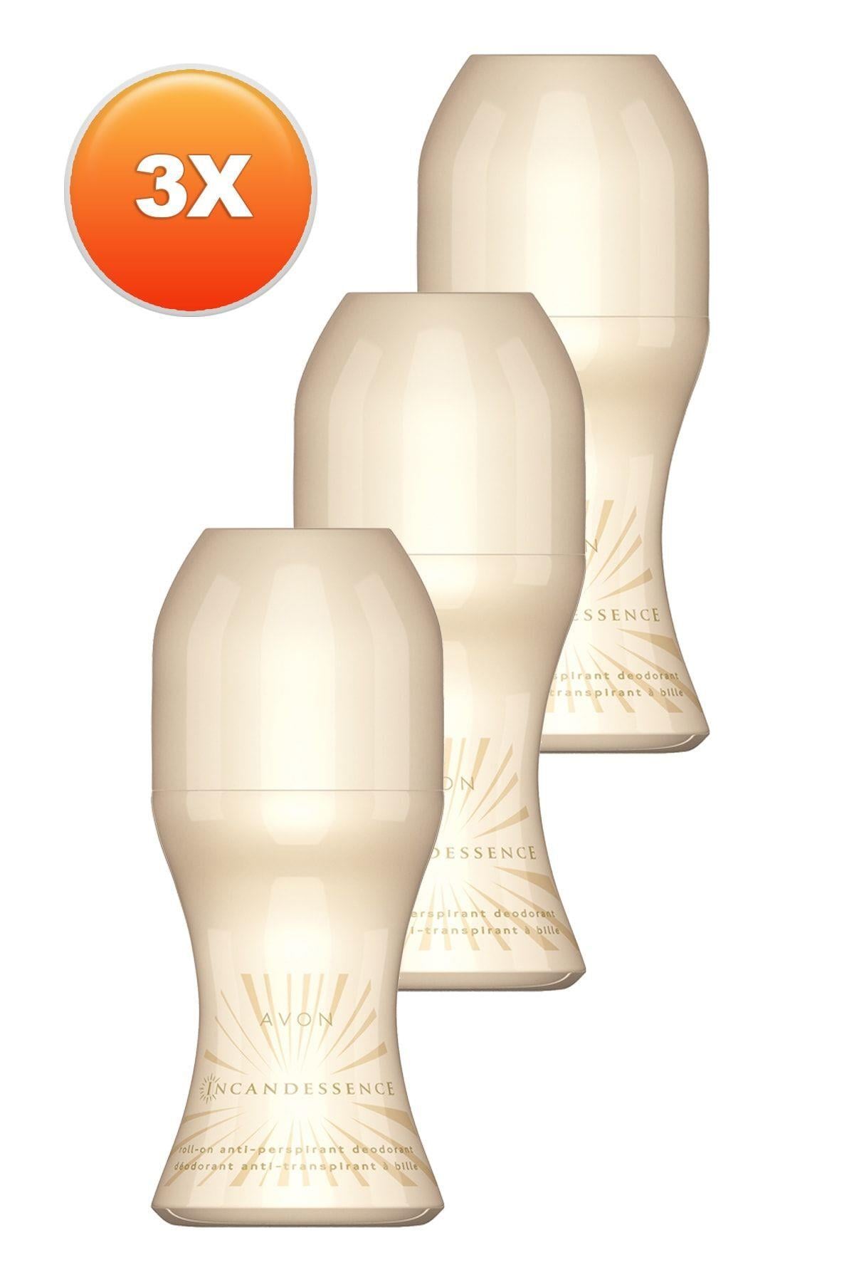 Avon Incandessence Kadın Rollon. Üçlü Set
