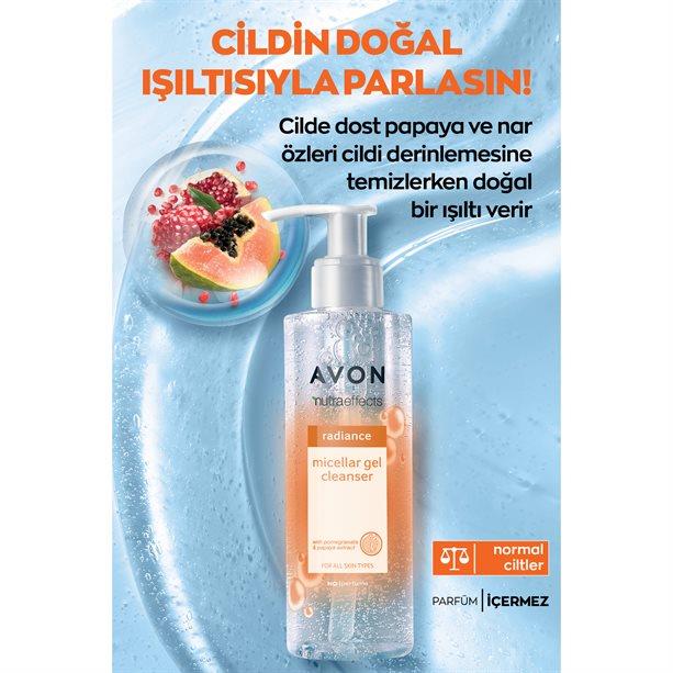 Avon Nutra Effects Soothe Micellar Temizleme Jeli 195Ml