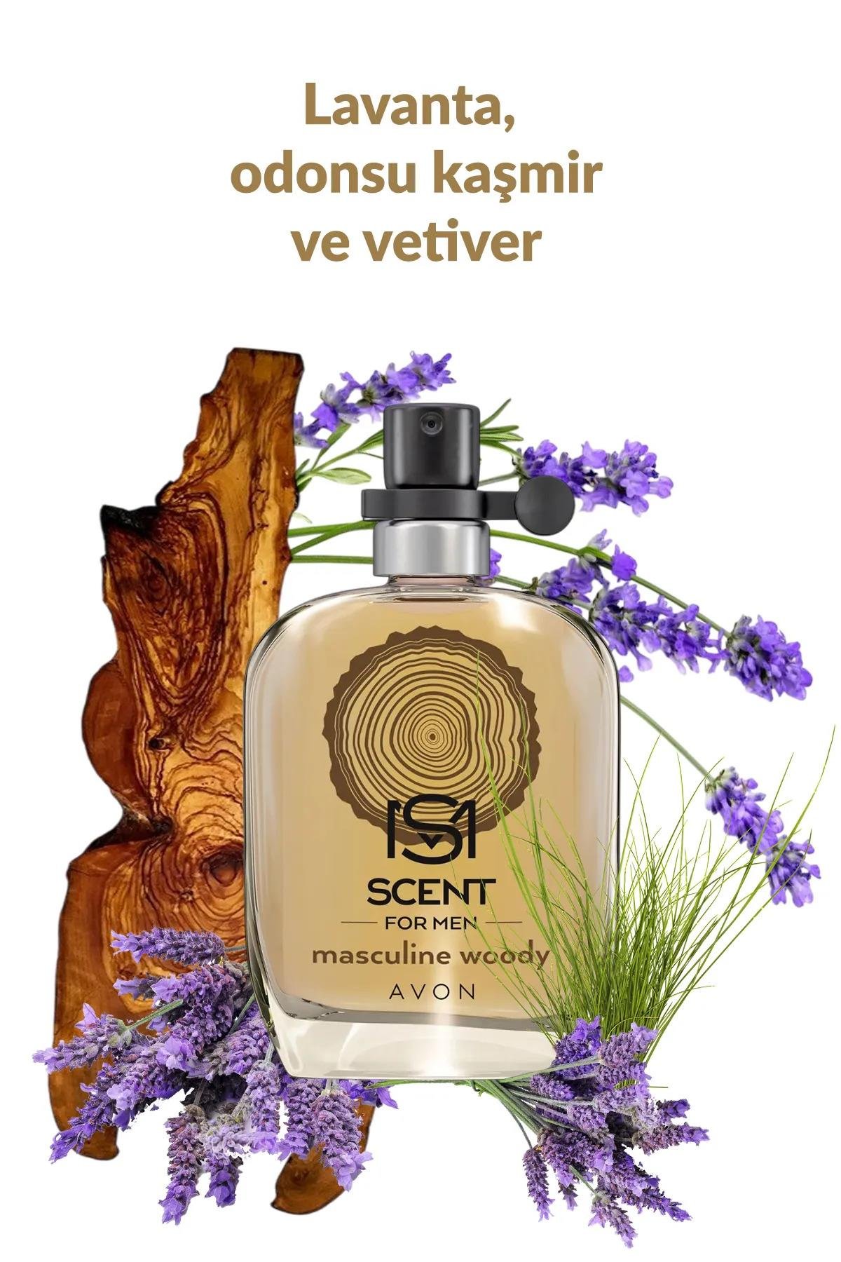 Avon Scent Masculine Woody ve Green Fougere Erkek Parfüm Paketi