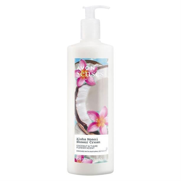 Avon Senses Aloha Monoi Kremsi Duş Jeli 720ml