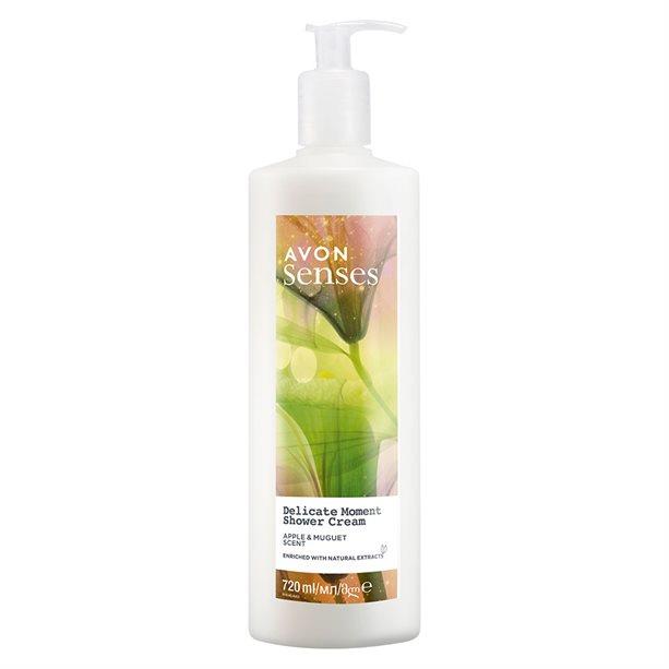 Avon Senses Delicate Moment Elma Ve Müge Kokulu Krem Duş Jeli 720 ml