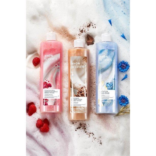 Avon Senses Indulgent Whipped Cocoa Kremsi Duş Jeli 500ml