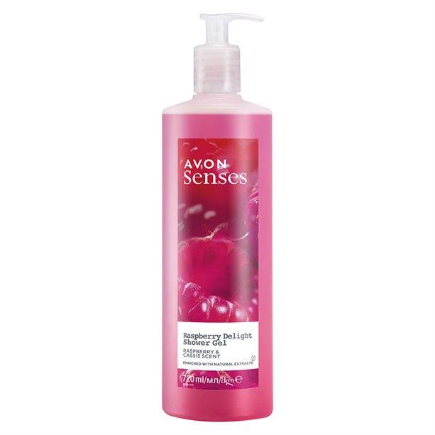 Avon Senses Raspberry Delight Duş Jeli 720 Ml
