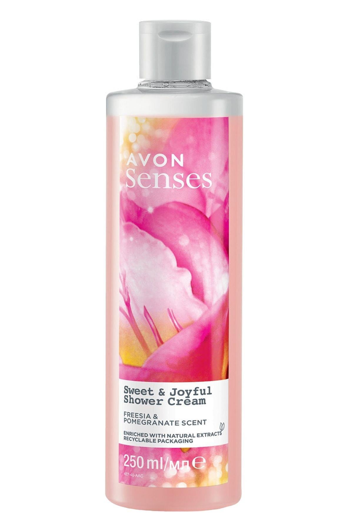 Avon Senses Sweat & Joyful Kremsi Duş Jeli 250ml