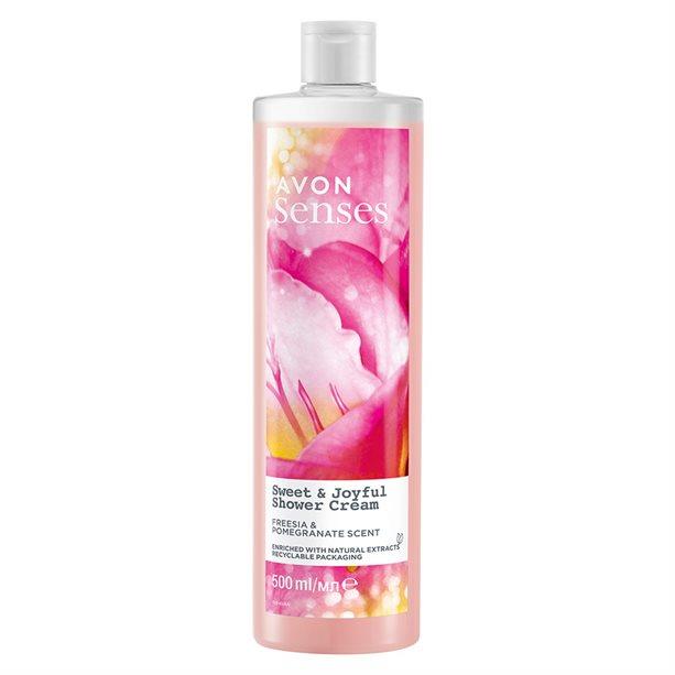 Avon Senses Sweet&Joyful Kremsi Duş Jeli 500 ml