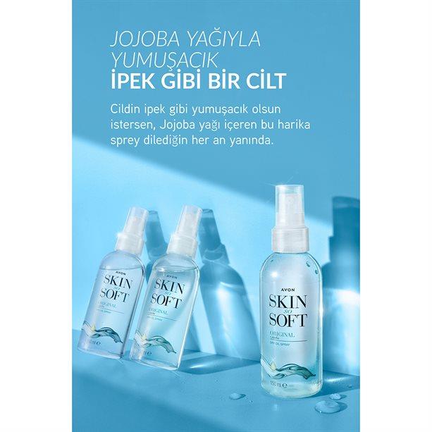 Avon Skin So Soft Jojoba Yağı İçeren Sprey Vücut Yağı 150 ml