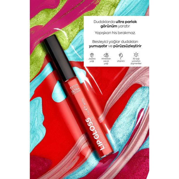 Avon Ultra Colour Lip Gloss Besleyici Dudak Parlatıcısı