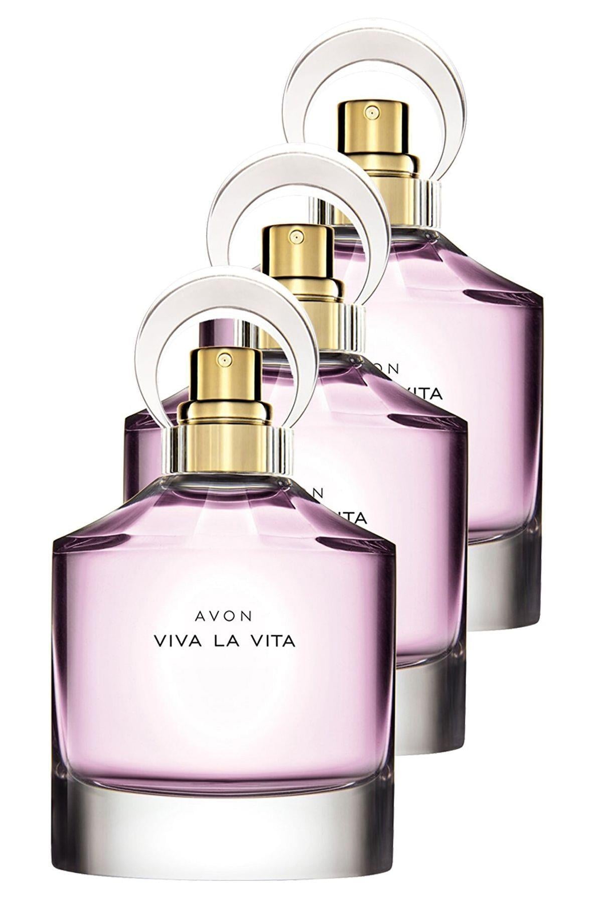 Avon Viva La Vita Kadın Parfüm Edp 50ml 3'lü Set
