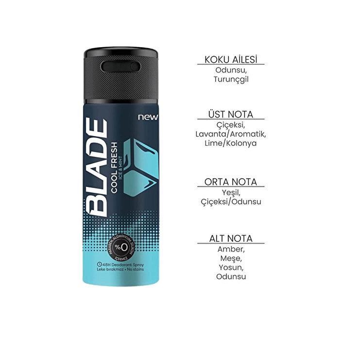Blade Cool Fresh Erkek Deodorant 150 ml