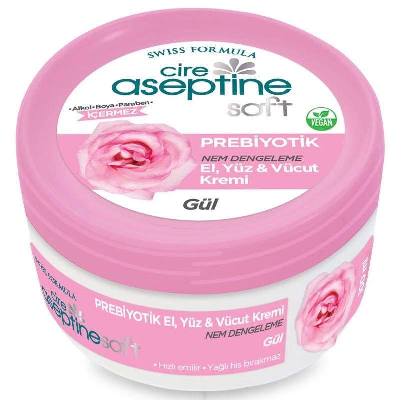 Cire Aseptine Soft Gül Özlü Nemlendirici Krem 100 ml