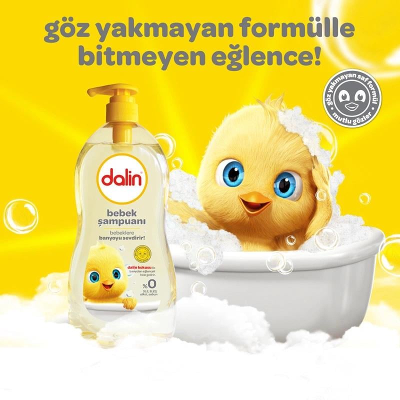 Dalin Nem & Koruma Saç Ve Vücut Şampuanı 700 ml
