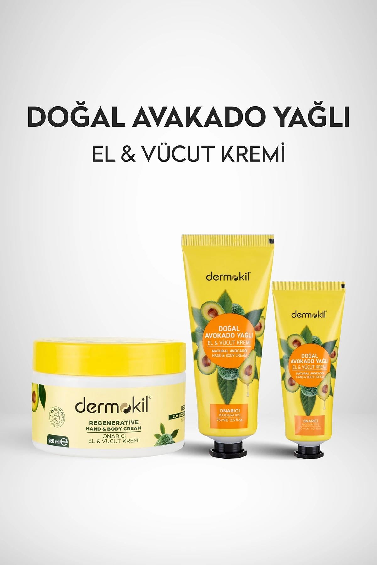 Dermokil Avokado Yağlı El ve Vücut Kremi 75 ml