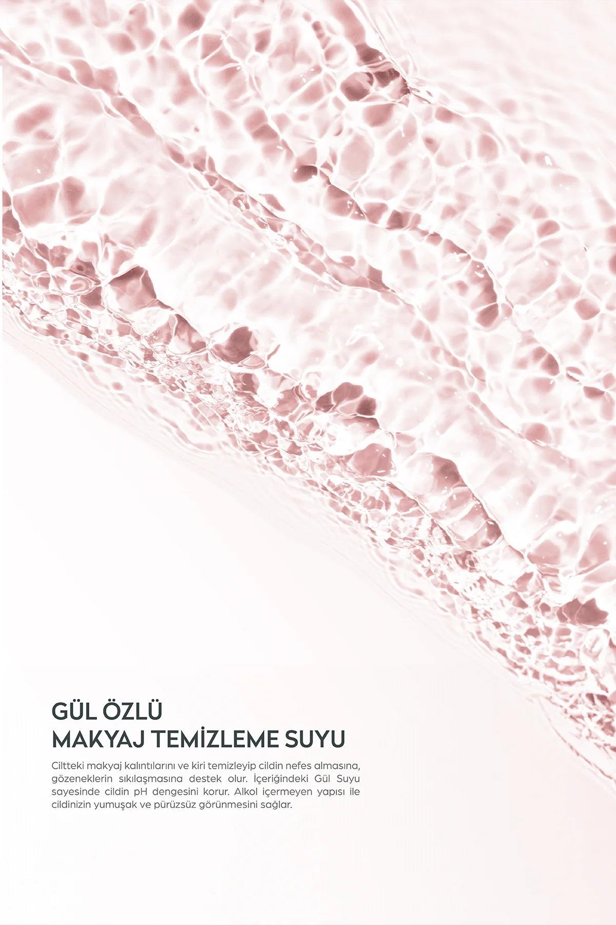 Dermokil Gül Özlü Gözenek Sıkılaştırıcı Micellar Makyaj Temizleme Suyu 400 ml