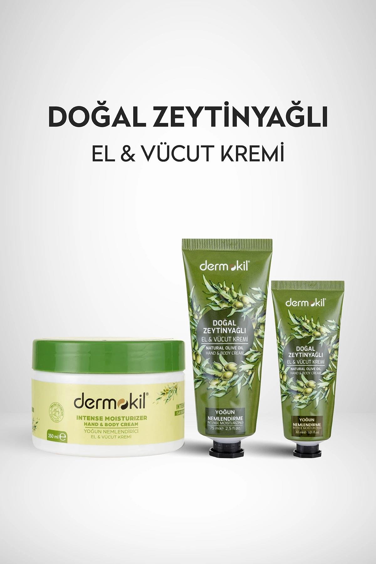 Dermokil Zeytinyağı El ve Vücut Kremi 250 ml