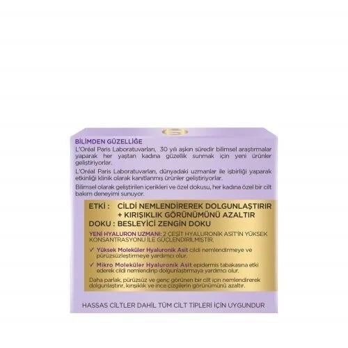 L'Oréal Paris Hyaluron Uzmanı Nemlendirici Gündüz Kremi 50 ml