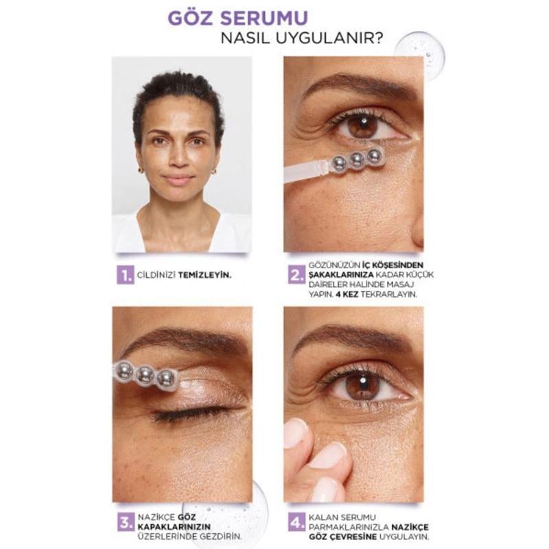 L'Oréal Paris Revitalift Filler Aydınlatıcı Göz Serumu 20ml