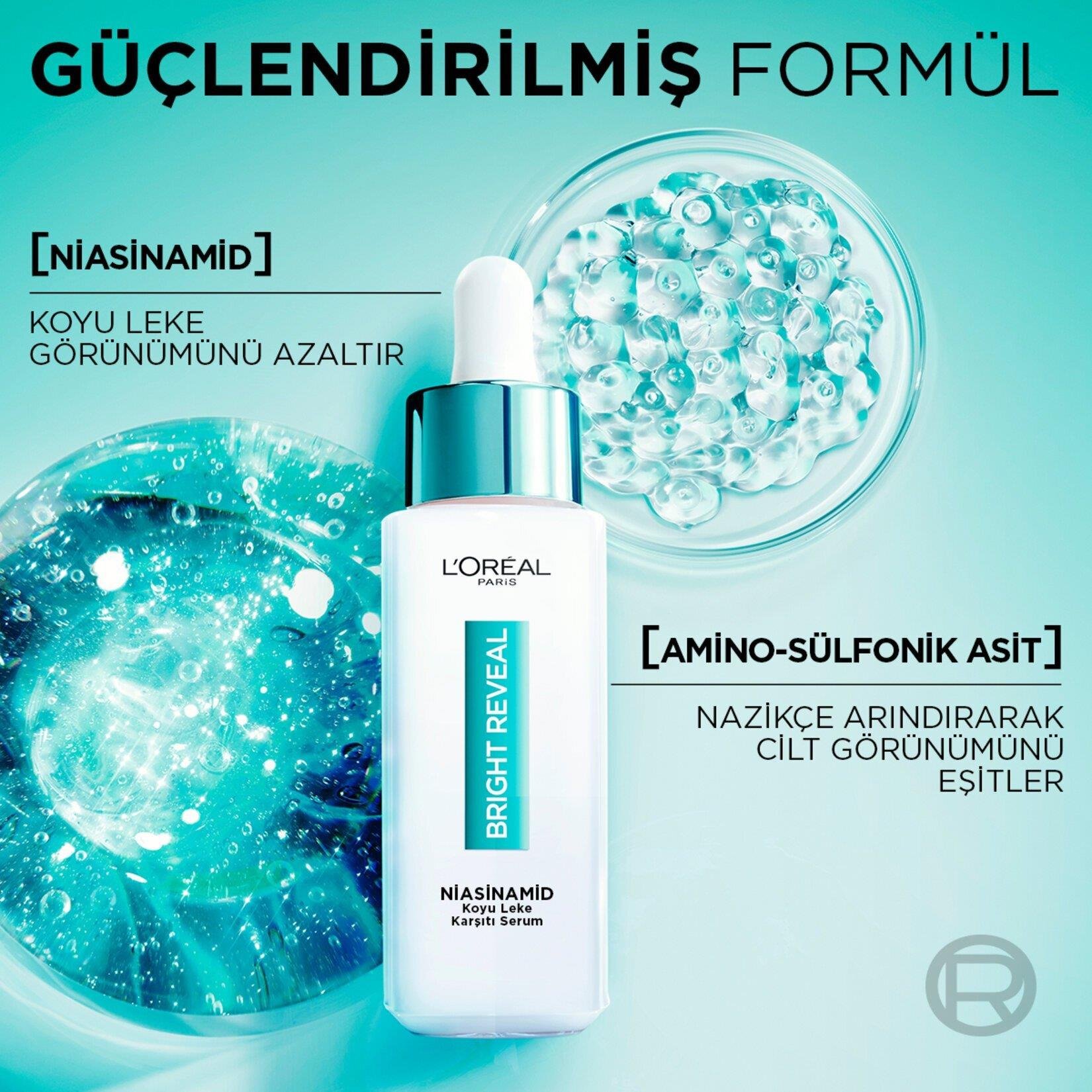 Loreal Paris Bright Reveal Koyu Leke Karşıtı Yüz Serumu 30 ml