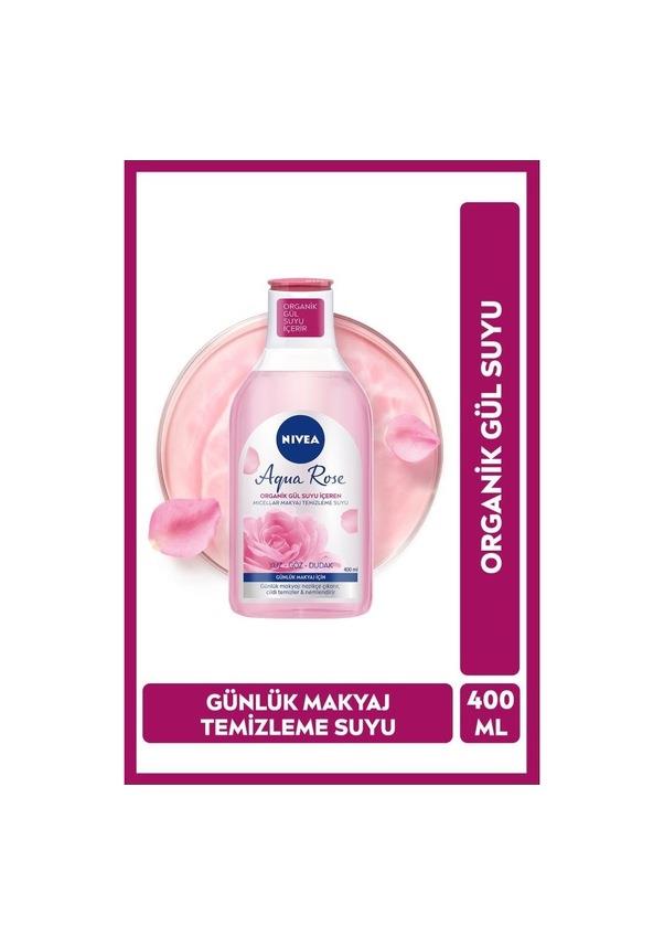 Nivea Aqua Rose Micellar Gül Suyu İçeren Çift Fazlı Makyaj Temizleme Suyu 400 ml