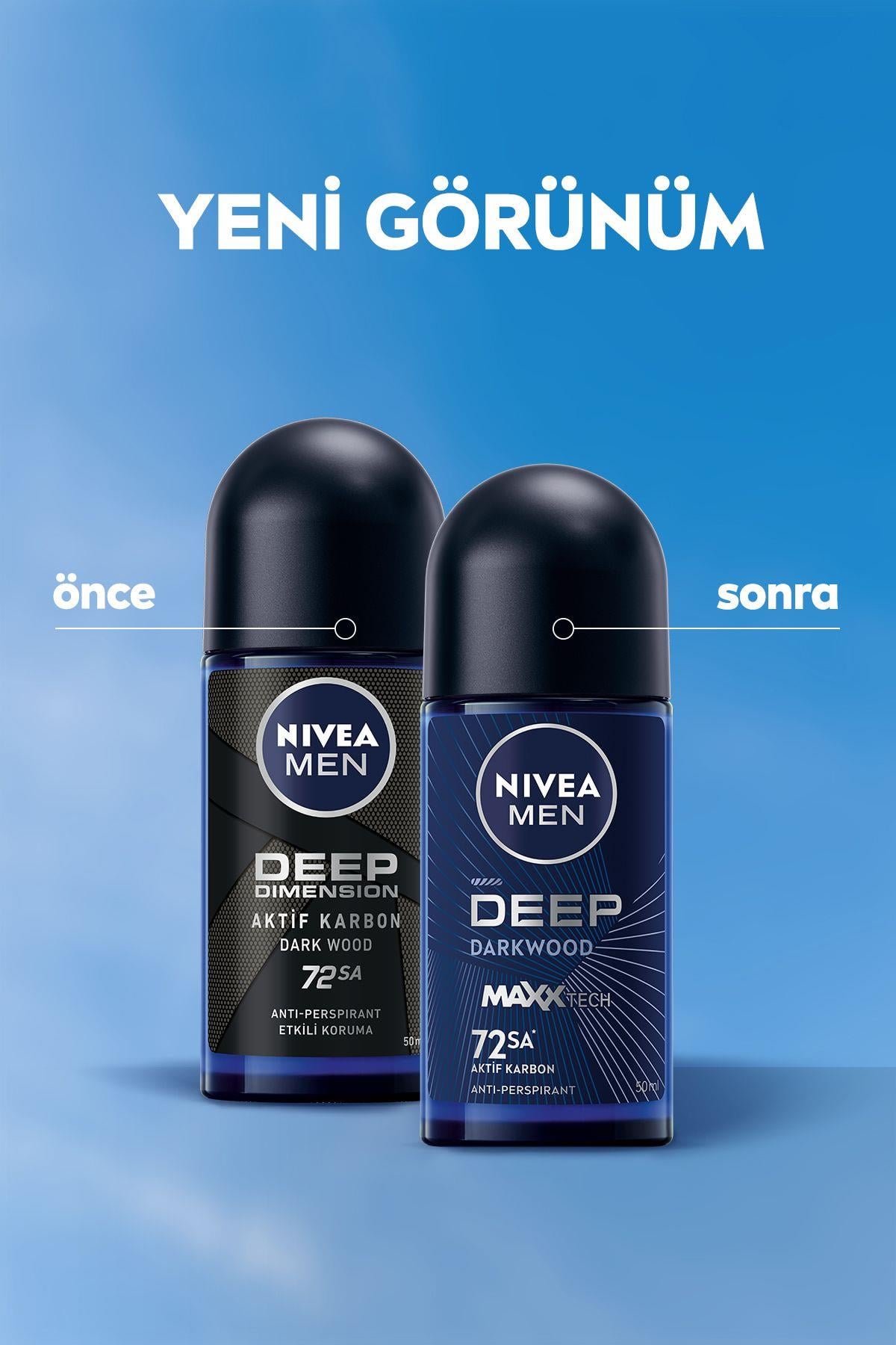 Nivea Deep Dimension Erkek Roll-on 50 ml