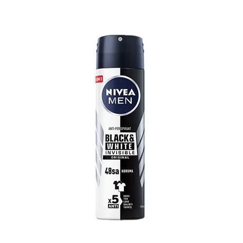 Nivea Men Black&White Invisible Original Erkek Deodorant 150 ml