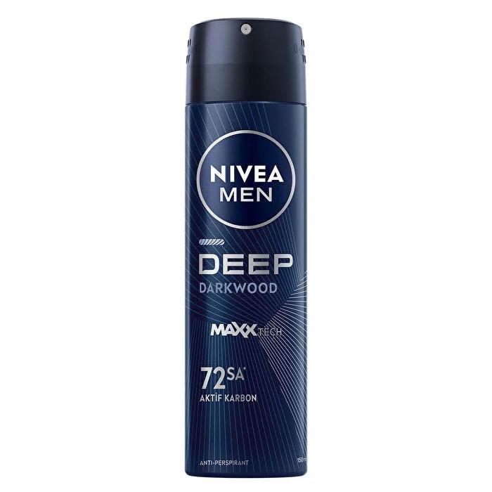 Nivea Men Deep Aktif Karbon Sprey Deodorant 150 ml