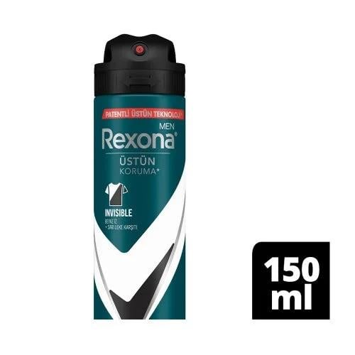 Rexona Invisible Black & White Erkek Deodorant 150 ml