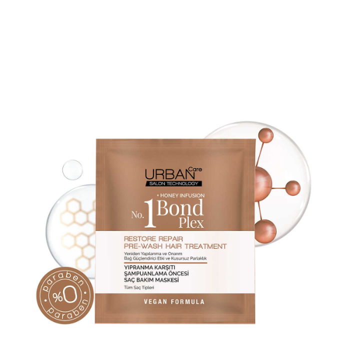 Urban Care No.1 Bond Plex Yıpranma Karşıtı Şampuanlama Öncesi Saç Bakım Maskesi 50 ml