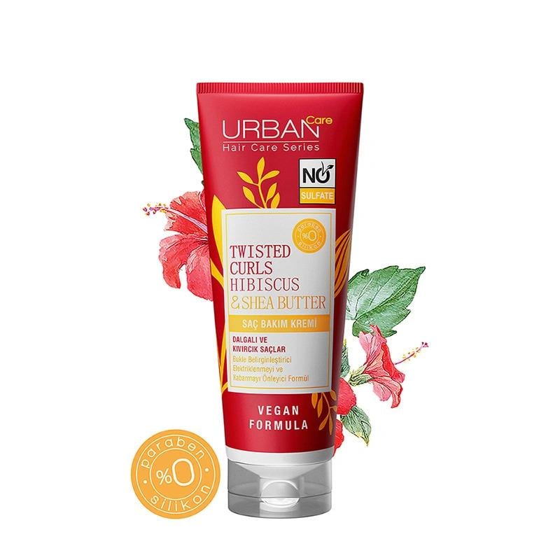 Urban Care Twisted Curls Hibiscus & Shea Butter Saç Bakım Şampuanı 250 ml
