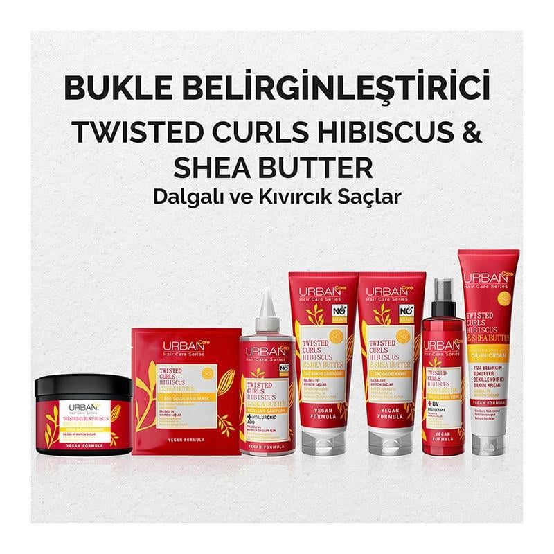 Urban Care Twisted Curls Hibiscus & Shea Butter Saç Bakım Şampuanı 250 ml