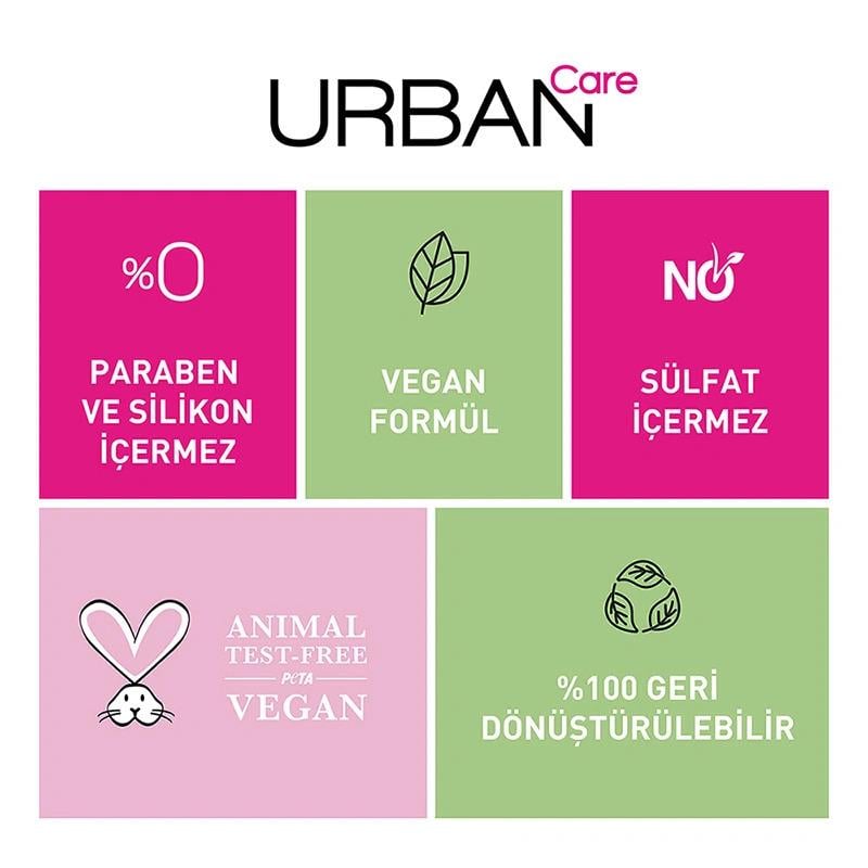 Urban Care Twisted Curls Hibiscus & Shea Butter Saç Bakım Şampuanı 250 ml