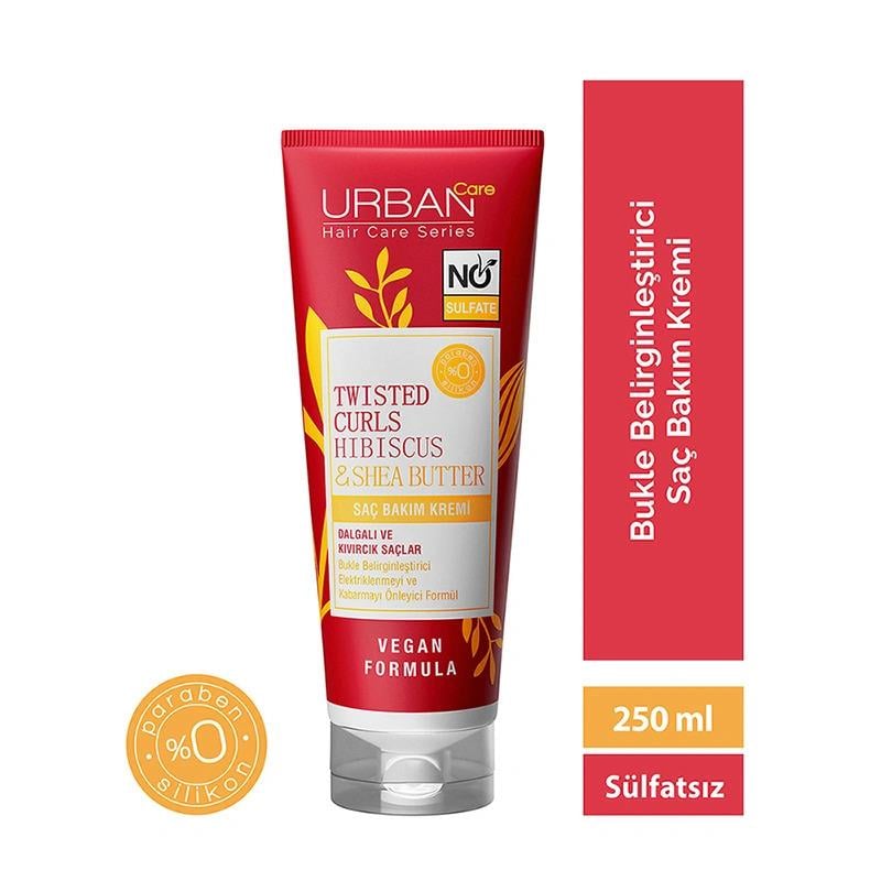 Urban Care Twisted Curls Hibiscus & Shea Butter Saç Bakım Şampuanı 250 ml