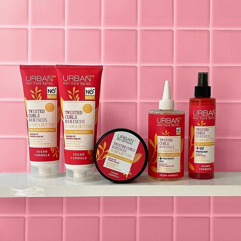 Urban Care Twisted Curls Hibiscus & Shea Butter Saç Bakım Şampuanı 250 ml