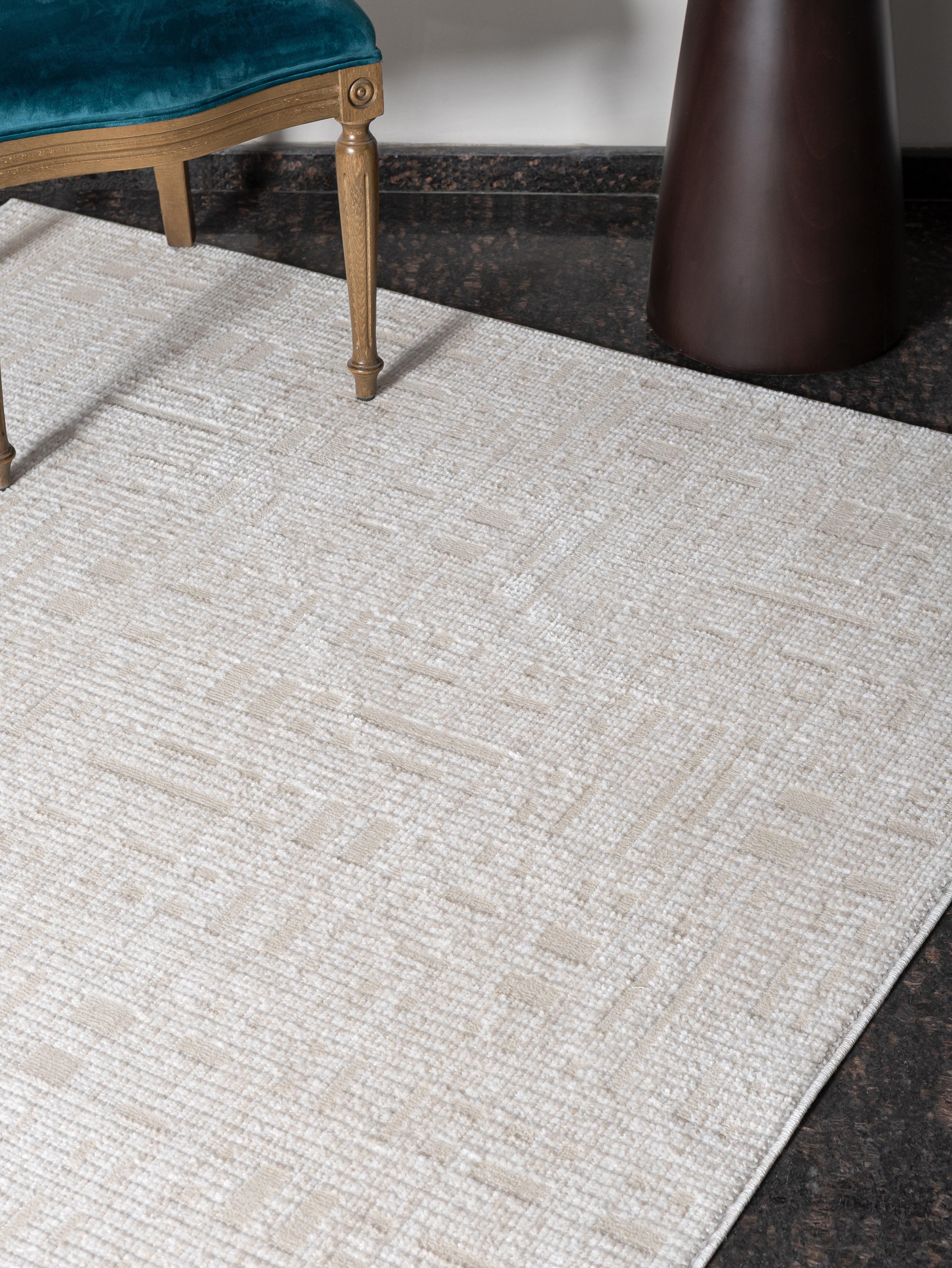 NOMADNomad Soyut Desenli Modern Makine Halısı – Krem & Bej | Salon, Yatak Odası, Oturma Odası, Mutfak, Yolluk – NMD-06
 NMD-06