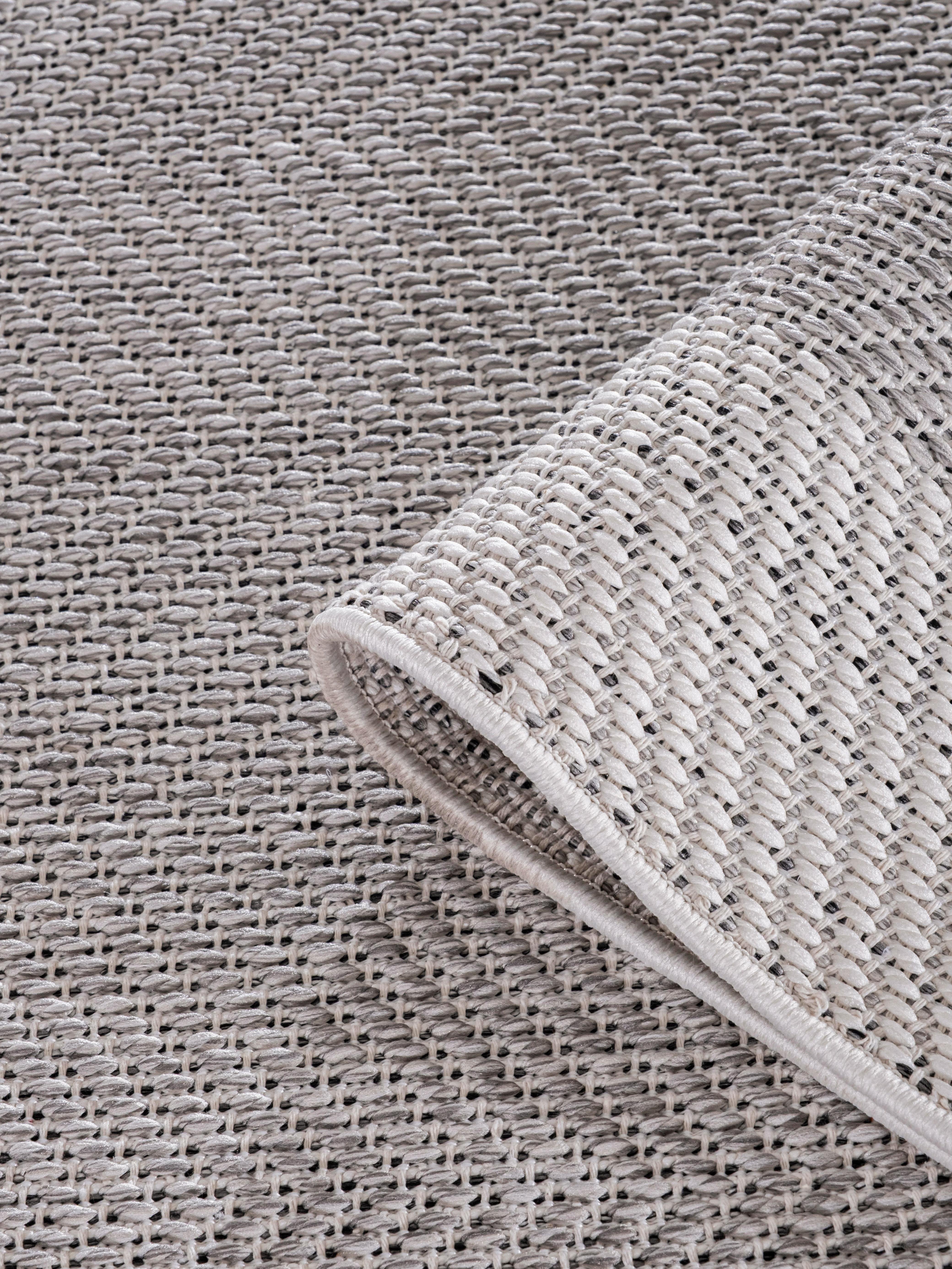 SisalDoğal Görünümlü, Kolay Temizlenen Hasır Desen Gri-Beyaz Sisal Makine Halısı – Salon, Mutfak, Koridor Kullanımı İçin – SSL-04
 SSL-04