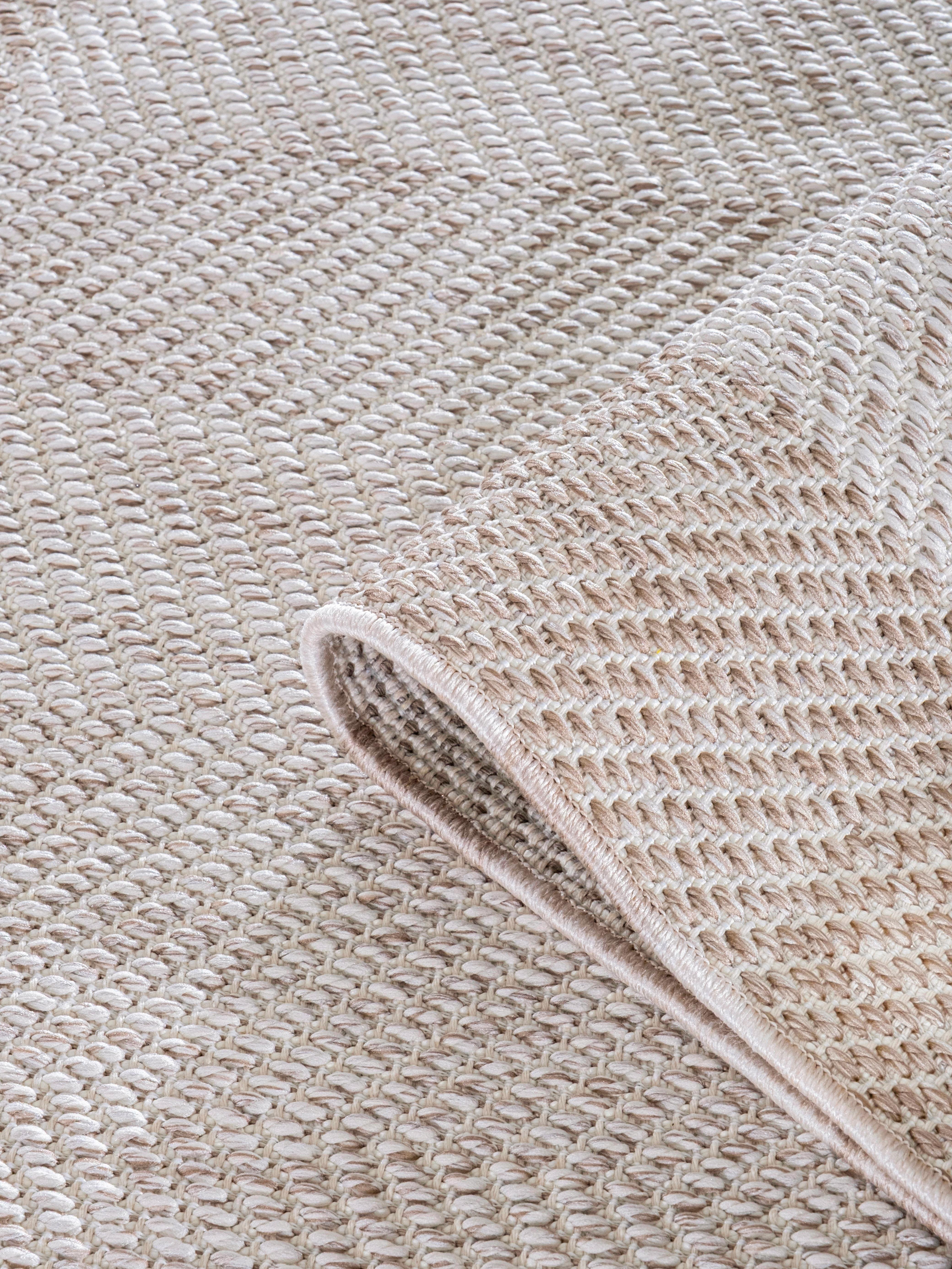 SisalDoğal Görünümlü, Kolay Temizlenen Hasır Desen Krem-Bej Sisal Makine Halısı – Salon, Mutfak, Koridor Kullanımı İçin – SSL-03
 SSL-03