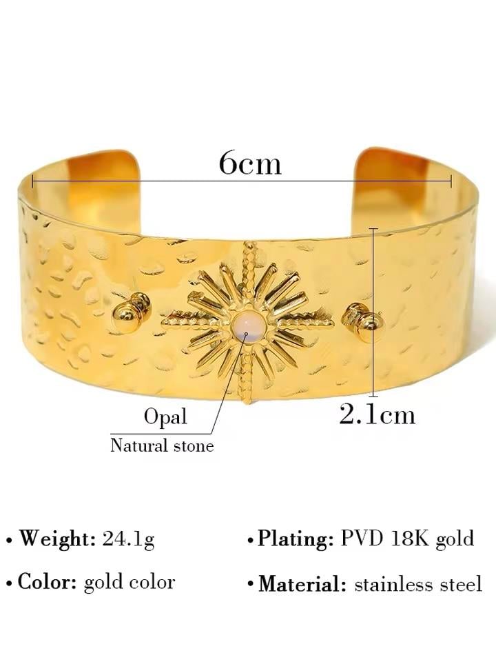 PASLANMAZ ÇELIK KALIN GÜNEŞ BILEKLIK