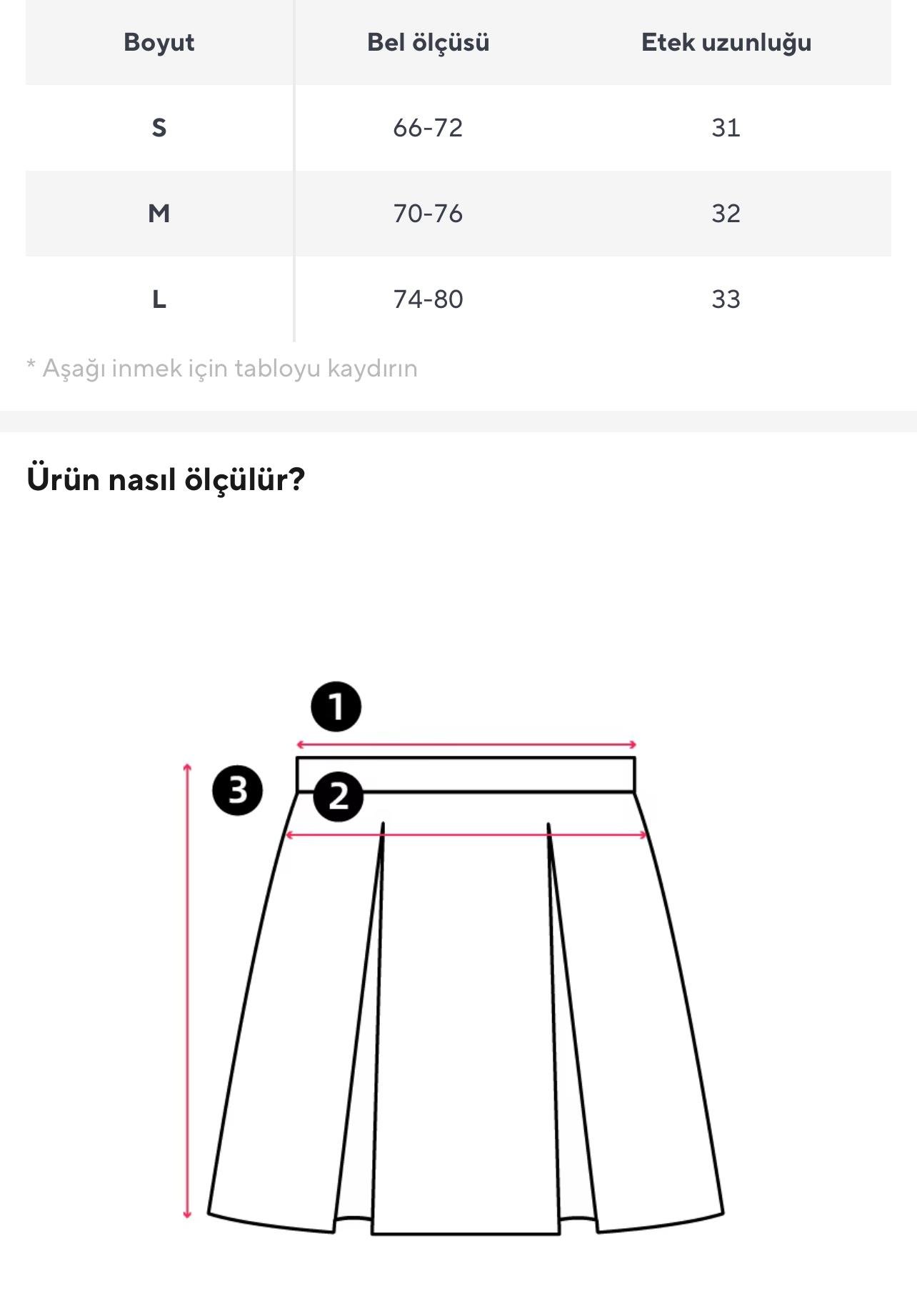 PEMBE METALİK ETEK