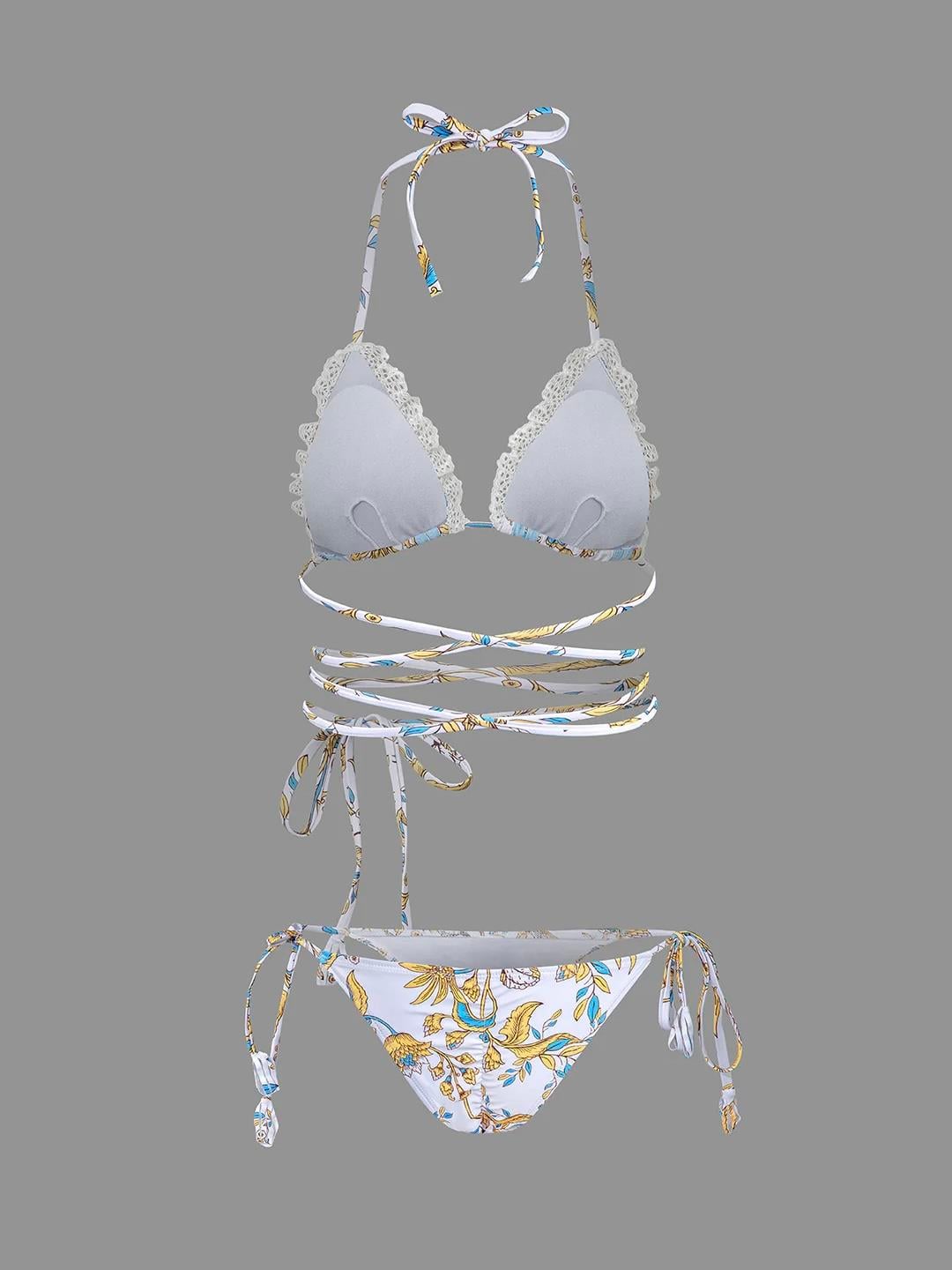 Pure White Bikini Takımı