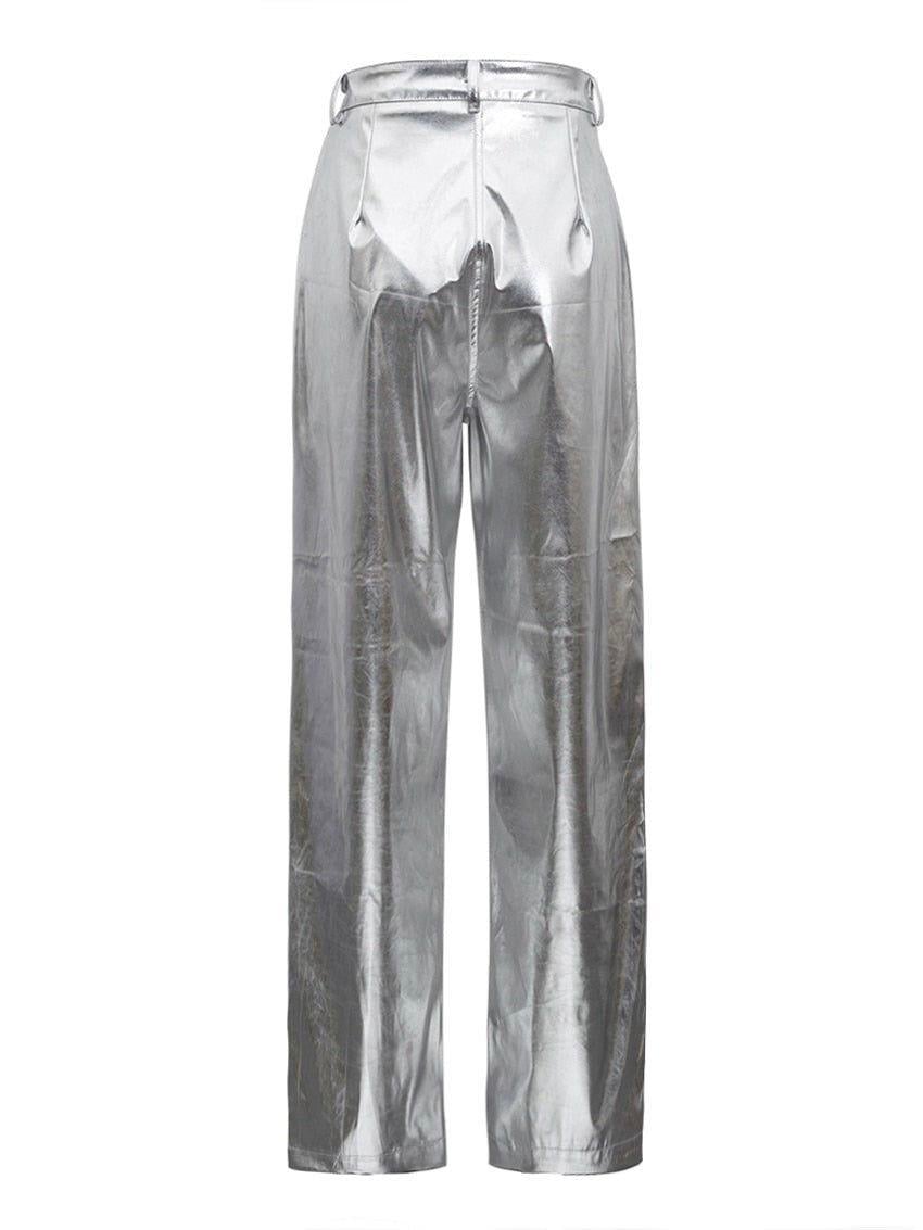 SILVER METALİK PANTOLON