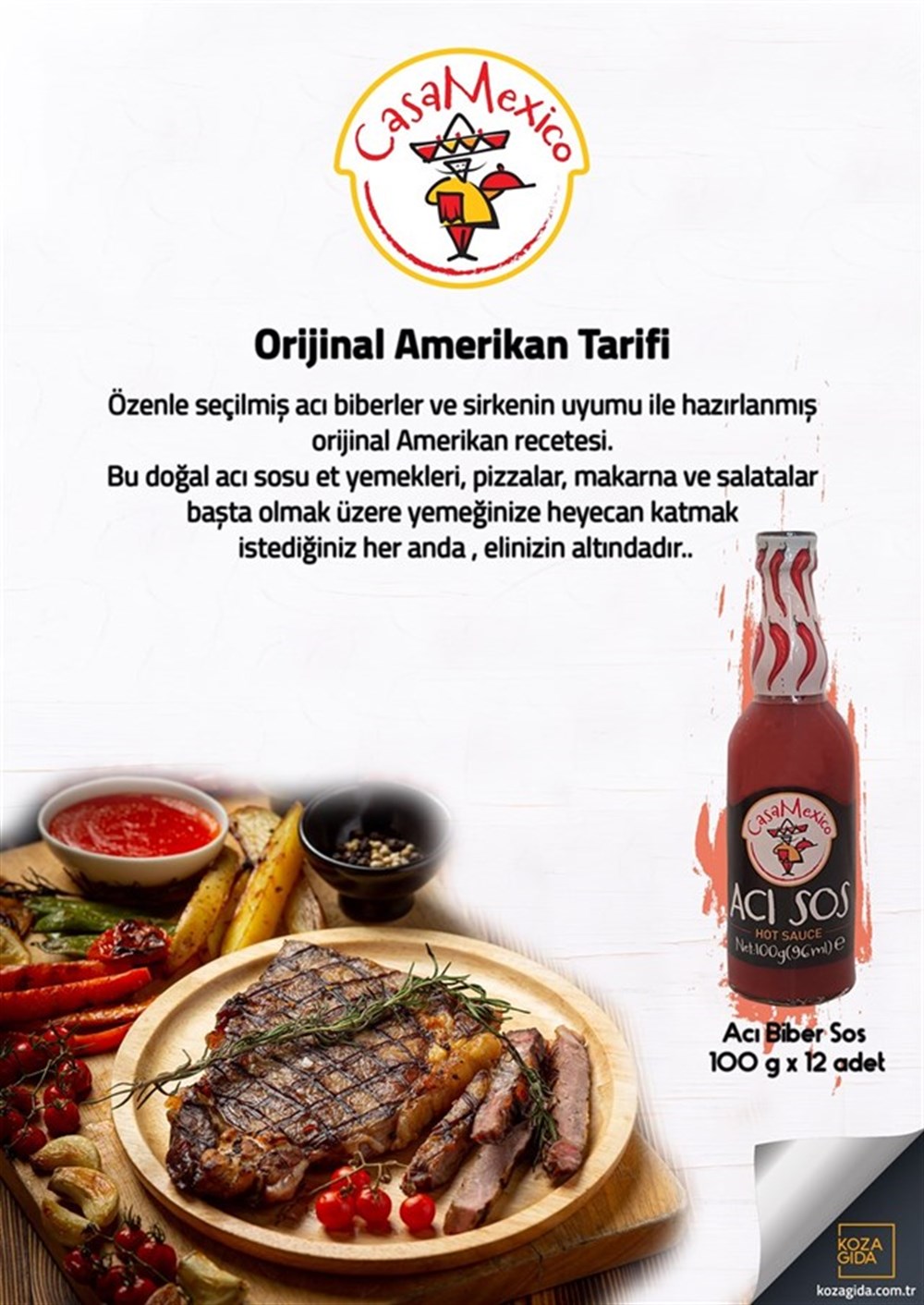 Acı Biber Sos 100ml x 12 adet