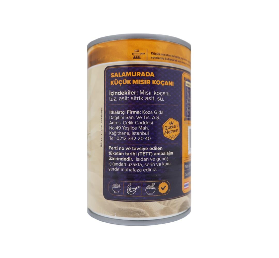 Bebek Mısır Koçanı (11+) 410 Gr
