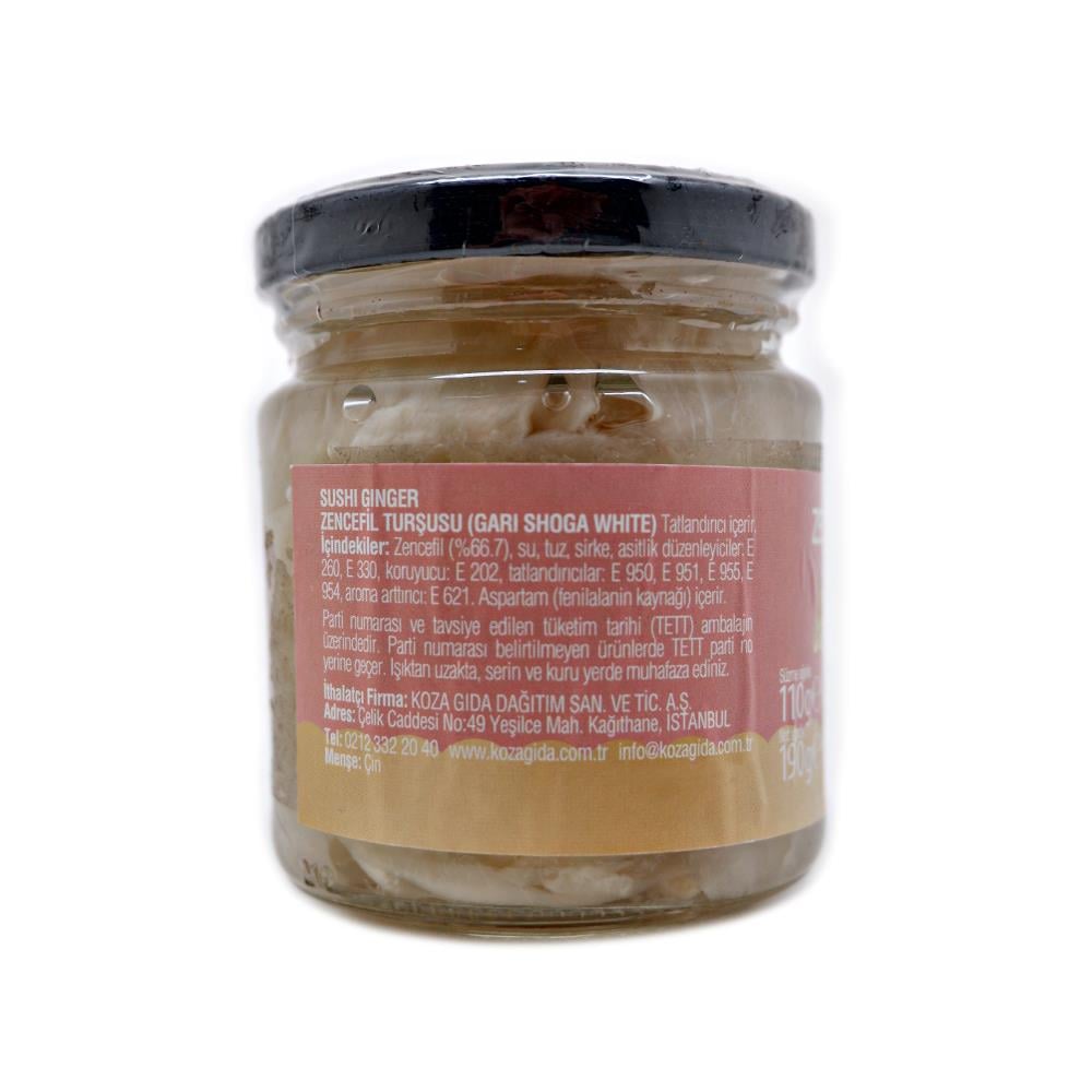 Chefline Asia Gari Shoga Kavanoz (Zencefil Turşusu) 190 gr