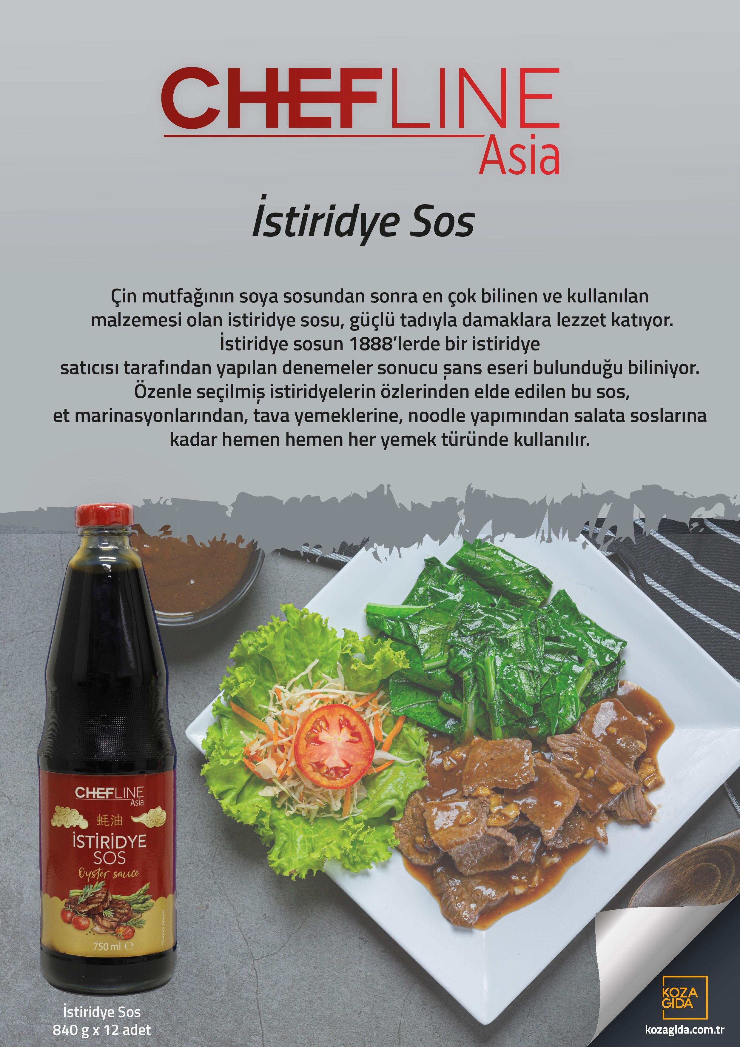 Chefline Asia İstiridye Sos 750 ml