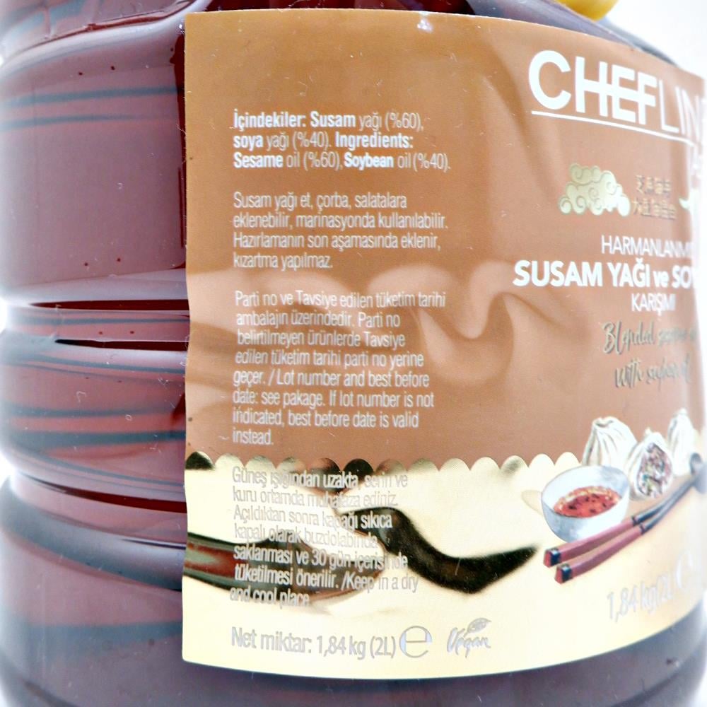Chefline Asia Susam Yağı 2 lt
