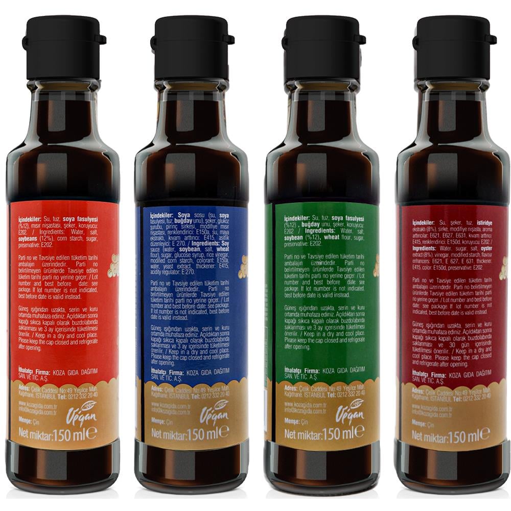 Chefline Asia Uzak Doğu Sosları Taşıyıcı Hediyeli Set
