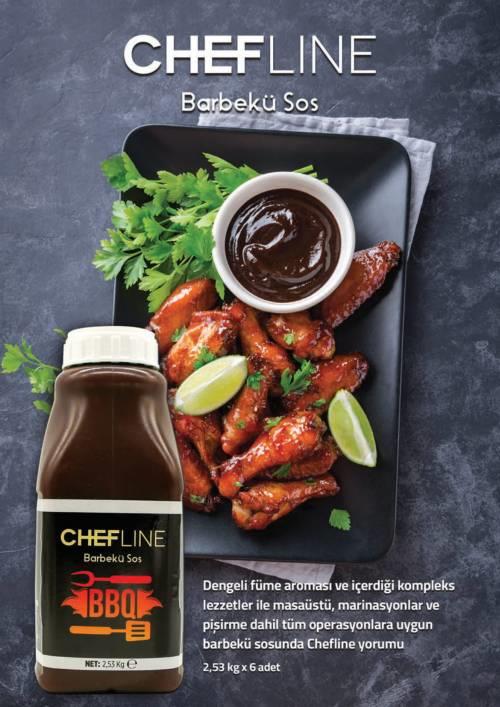Chefline Barbekü Sos 2530 gr