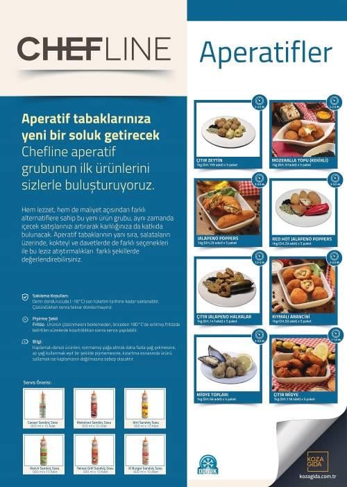 Chefline Çıtır Midye 1 kg