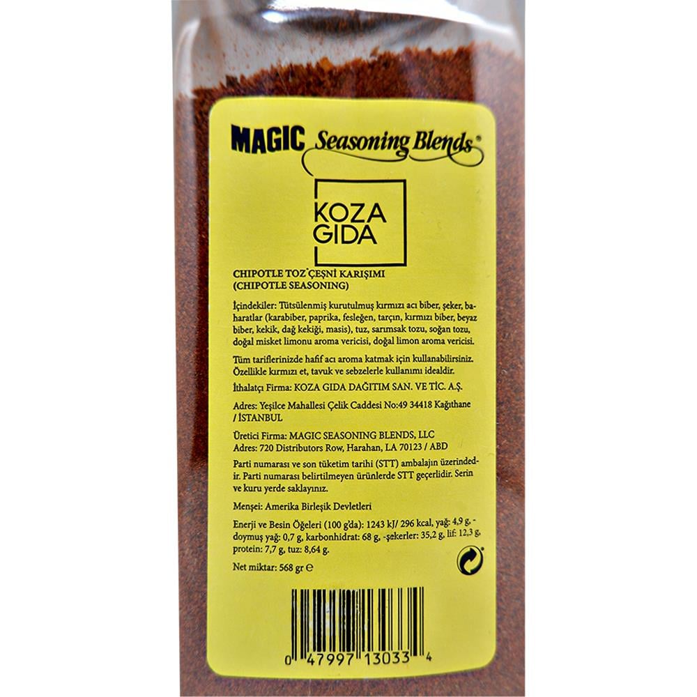 Chipotle Baharatı Magic 568 Gr